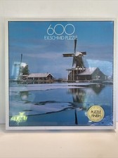 FX Schmid Puzzle 600 Piece NEW-SEALED Windmills