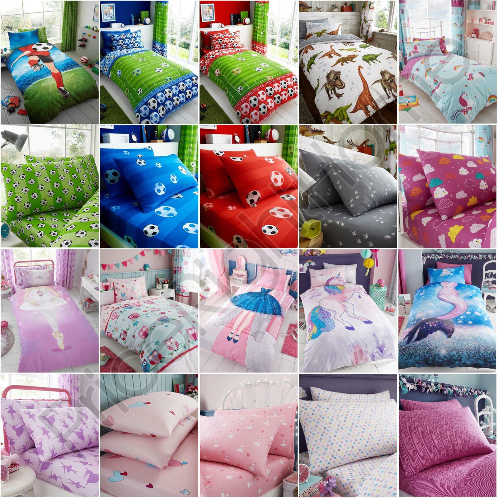 unicorn fitted sheet single