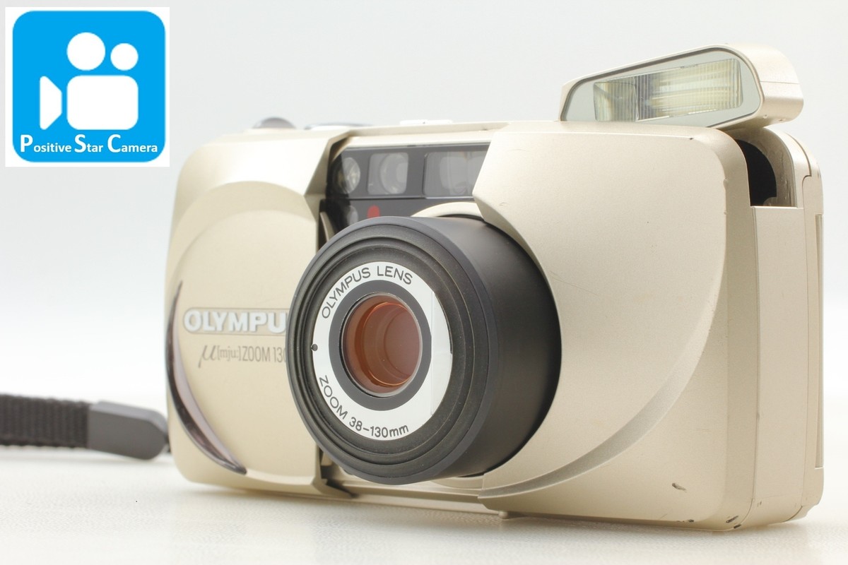 OLYMPUS M〔Mju:〕　カメラ 🎦[N MINT] Olympus Mju μ Zoom 130 Point & Shoot Film Camera