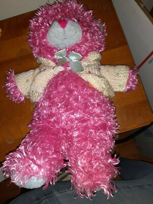Plush Pink Bear looks like care bear