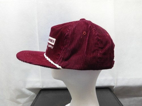 Vintage Colby Lumber Corduroy Zipback Hat - Picture 2 of 6