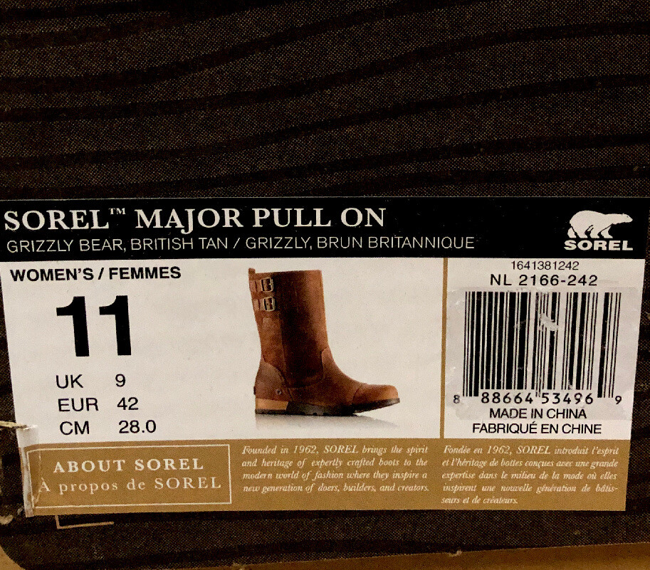 sorel grizzly bear boots