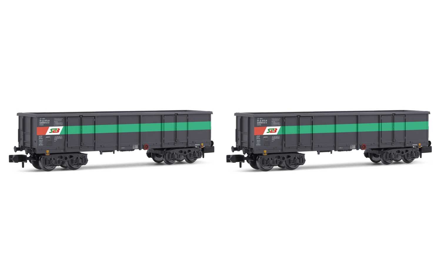 Wagons Eaos HN6534 à 4 essieux pour allonger vos trains de fret HO sans dérailler