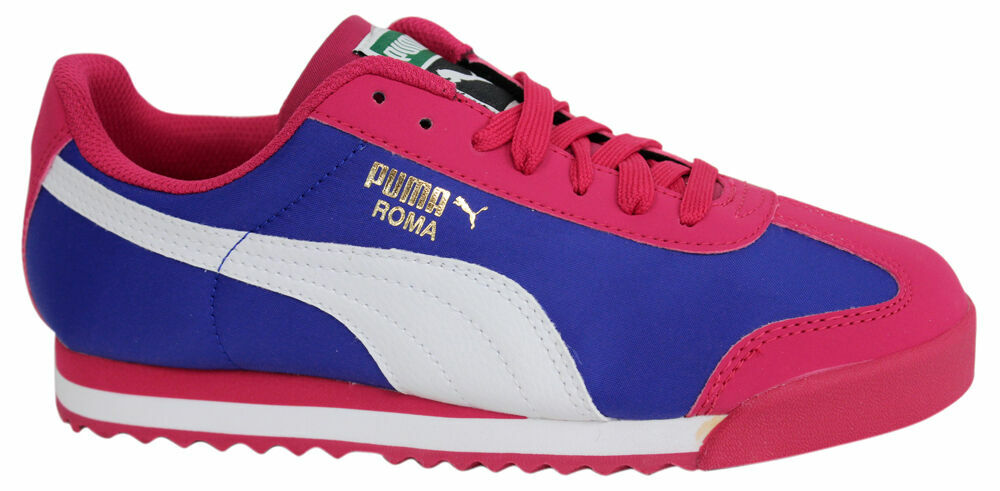 puma roma red white blue