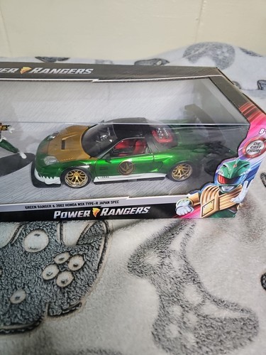 Power Ranger 2002 Honda NSX Type-R Japan Spec w Figure &Jada Car 1:24 NEW - Picture 3 of 9