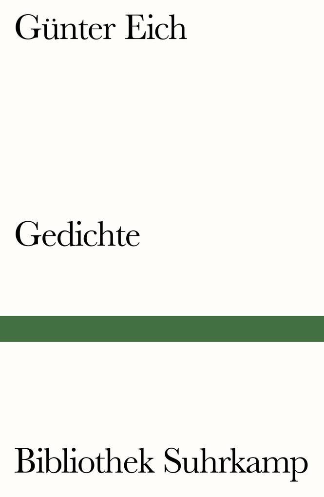 Thumbnail - Gedichte | Günter Eich | 2016 | Deutsch