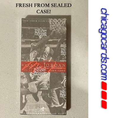 未開封MJ Career Collection 60枚セット 4個SET　UD製 1999 Upper Deck Michael Jordan Career Card SET (60 Cards
