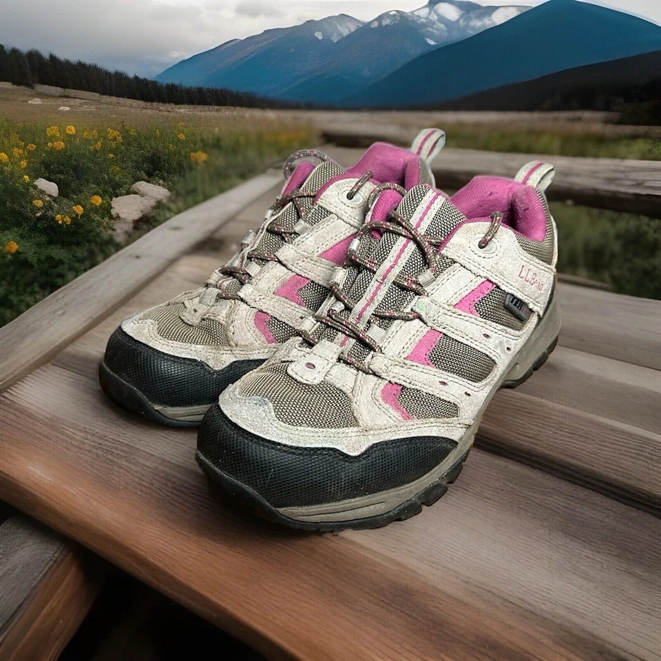 L.L. Bean TEK 2,5 258483 женщин черный/пляж туристические туфли низкий верхний шнурует вверх размер 9 - Изображение 2 из 4