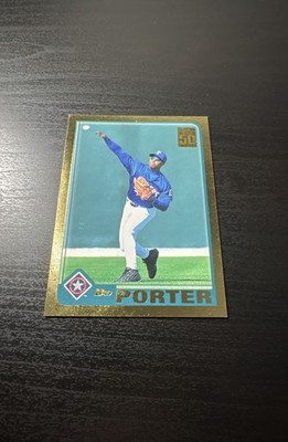 2001 Topps Traded & Rookies - Bo Porter #T54 Gold /2001