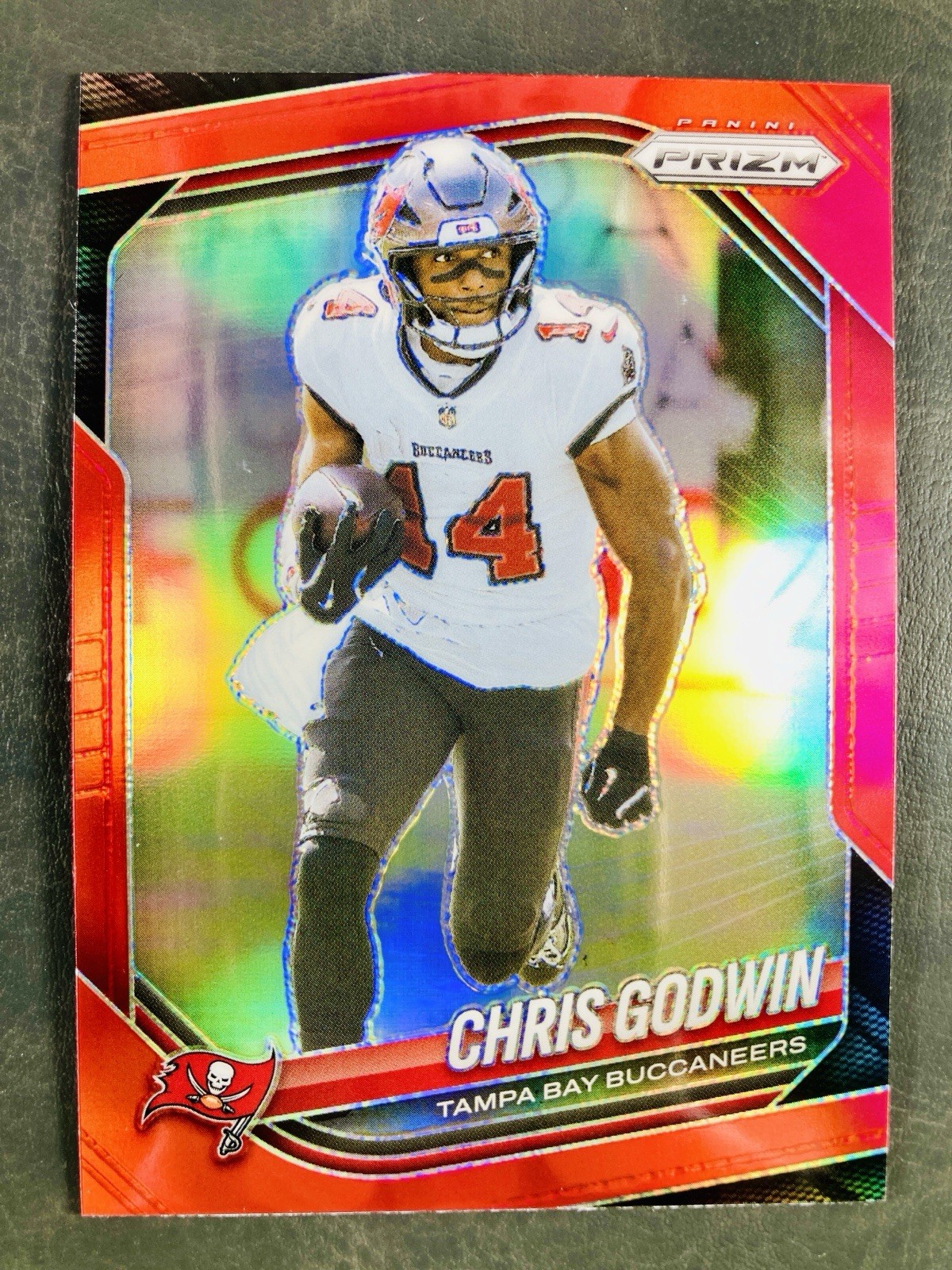 2025 Prizm #244 Chris Godwin Retail Red Parallel SSP CASE HIT COLOR MATCH 🔥💎