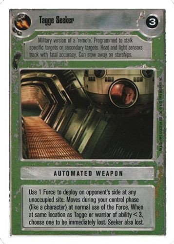 Tagge Seeker - Premiere Unlimited - Star Wars CCG - Imagen 1 de 6