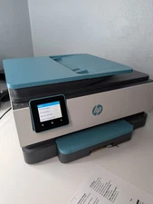 HP Officejet Pro 8028 All-in-One Printer, Scan, Copy, Fax, Wi-Fi, Some Ink Left