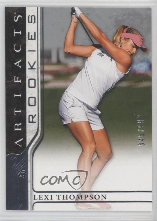 2021 Upper Deck Artifacts Rookies 848/999 Lexi Thompson #76 Rookie RC ry5
