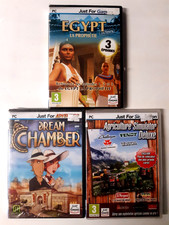 Lot Jeux PC - Dream Chamber / Egypt La Prophétie / Agriculture Simulator - NEUF