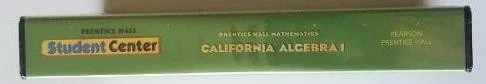 Prentice Hall Student Center Mathematics CALIFORNIA ALGEBRA 1 (2009 CD-ROM) Math - Image 2 of 4