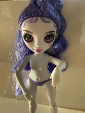 Rainbow High Violet Willow Nude Doll Purple Hair Tattoo Mint MGA