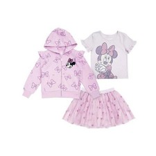 Minnie Mouse Disney Kids' Pink 3-piece Set with Tutu Size 7 New with Tags