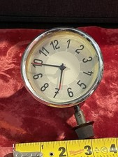 Vtg Vdo Kienzle 1920s German Clock Dash Gauge Wind Up Clean Collectible Working