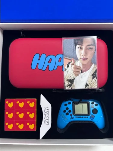 BTS JIN 'HAPPY' POP-UP Correr Salvaje a la Felicidad Etapa Especial Caja de Regalo Oficial
