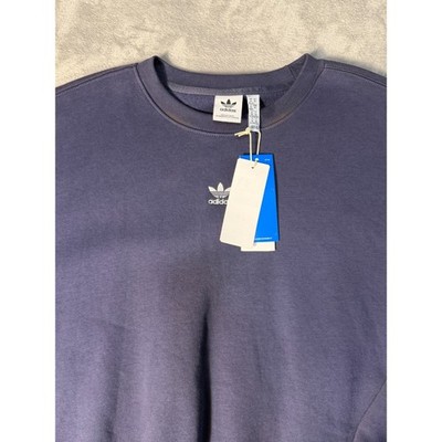 Adidas Originals Adicolor Essentials Sweatshirt Shadow Navy HD7099 Women 1X NEW