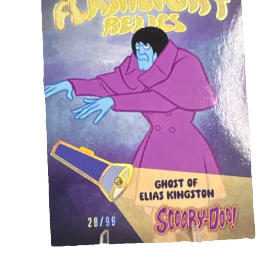 Fleer Scooby-Doo Flashlight Relics Ghost of Elias Kingston FL-7 Serial #28/99