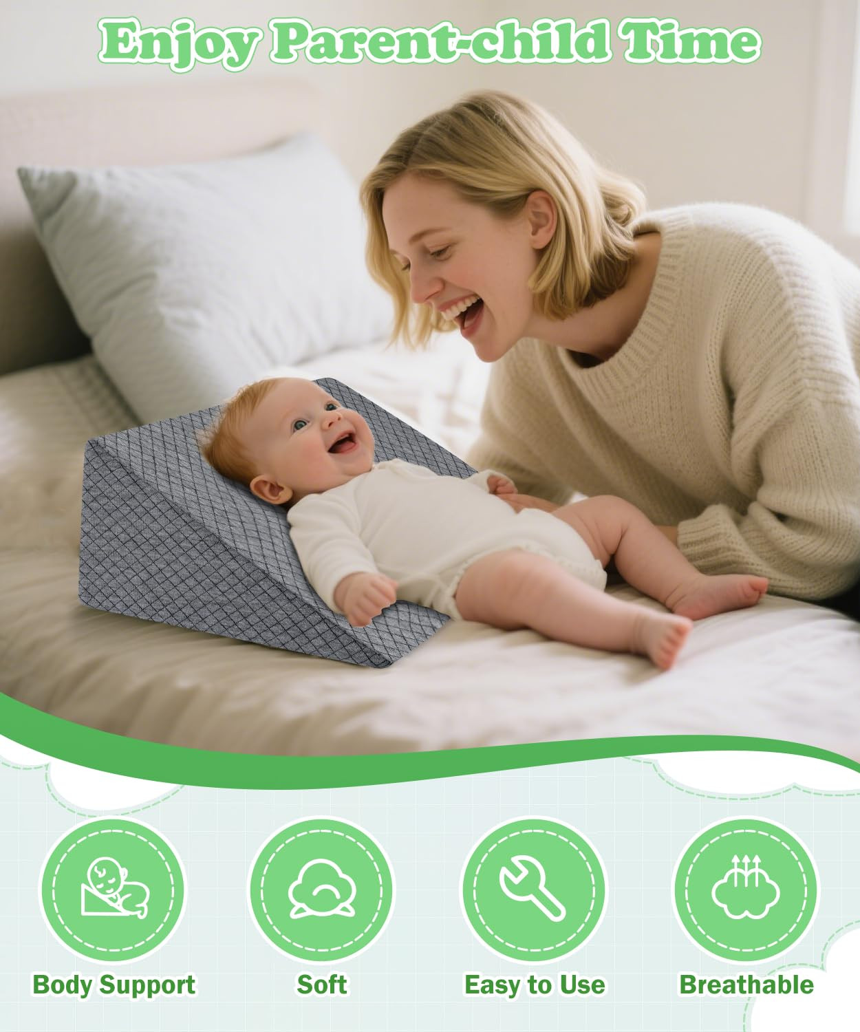 Colic Baby Relief Prop,Nursing Reflux Support for Newborn,Baby Product Tummy Tim