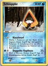 Pokémon Schneppke 64/108 EX Power Keepers 2007 Deutsch