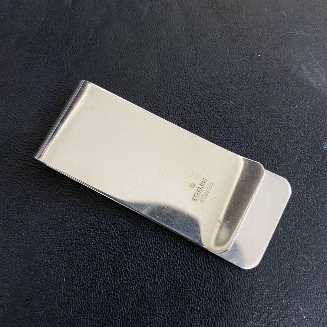 ティファニー　オールドデザイン　マネークリップ　ヴィンテージ Tiffany Vintage Money Clip Old Design Used Condition