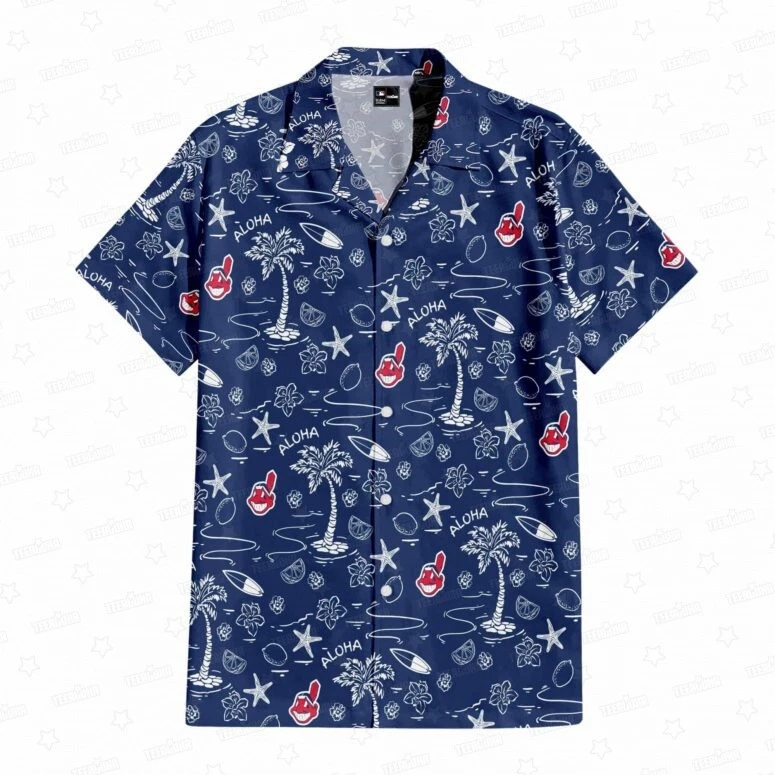 Cleveland Baseball Aloha Paradise Hawaiian Shirt Summer Aloha, Gift for Fan