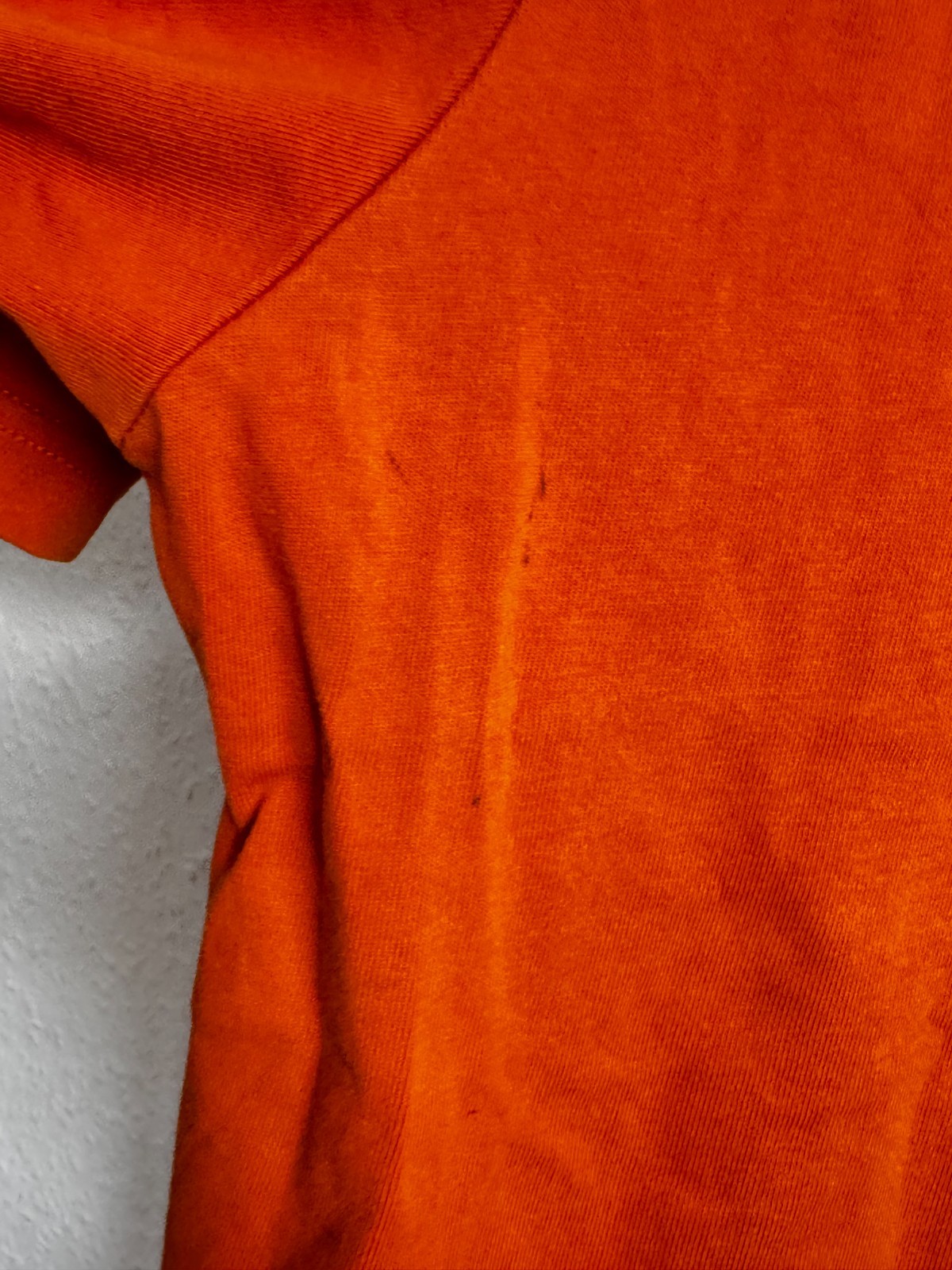 Air Jordan Embroidered Logo T-Shirt - Starfish Orange image 9