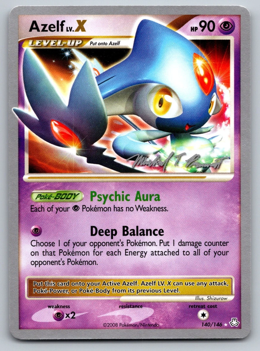 Azelf LV.X Pokémon TCG Cards for sale | eBay