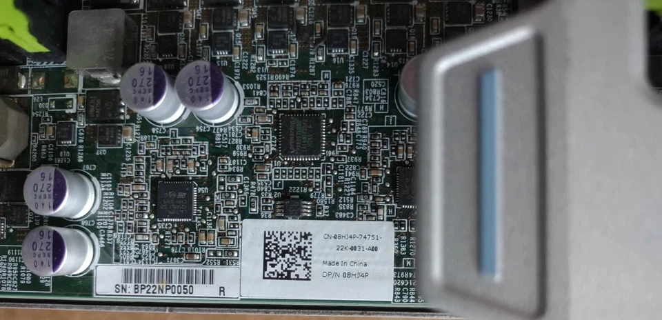 Dell 8HJ4P / 3H7KD PowerEdge R820 Server CPU / Memory Expansion Riser Board - Image 3 of 3