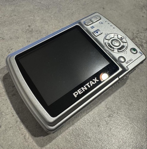 PENTAX optio M20 Argent Appareil Photo Numérique Aa Batterie Alimenté À Carte SD - Photo 8 sur 12