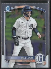 2025 Bowman #BCP-24 Max Clark Chrome Prospects Detroit Tigers