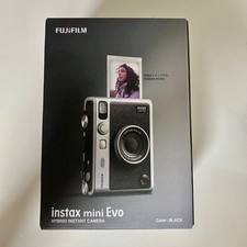 Fujifilm Instax Mini Evo Hybrid Instant Camera, BlackSilver Brand New And Sealed