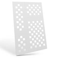Flexible Stencils - CHEQUER M 6mm - plastic, painting, airbrush, diorama