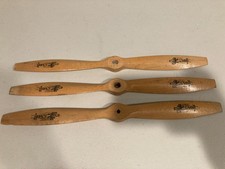 JZ Zinger Lot of 3 Wood Airplane Propellers 14 x 6-10 4 14 x 10 2 14 x 8