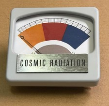 Lost in Space Burroughs B205 Console Prop Cosmic Radiation Meter Replica