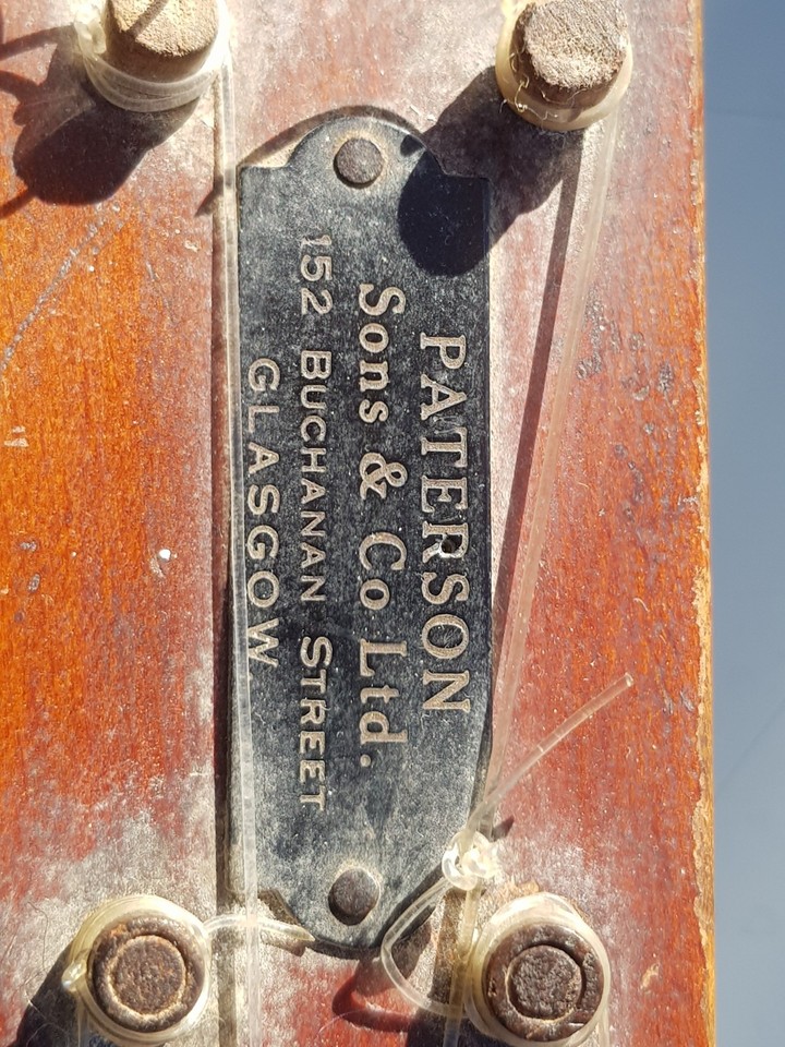 Vintage Paterson Wooden 4 Stringed Ukulele | eBay UK