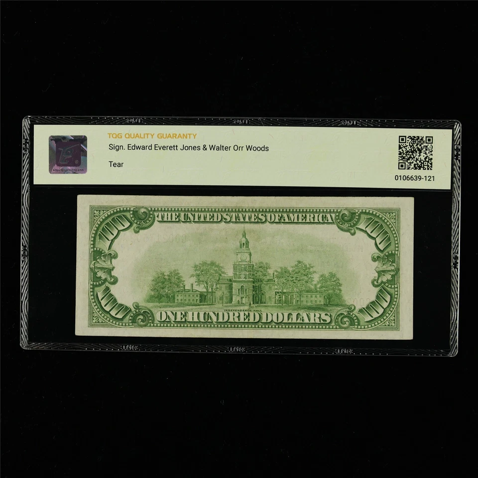 1929 Federal Reserve Bank of Chicago 100 Dollars Pick#1890G - Image 2 of 4