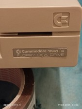 Commodore C64 m. Floppy 1541 ll u. Disketten