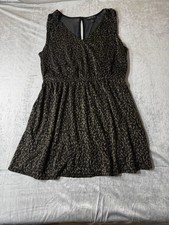 Forever 21 - Black and Gold Dress Plus Size - 2XL