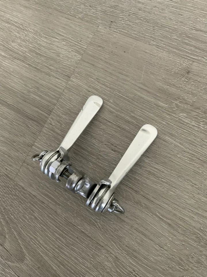 SUNTOUR SUPERBE TUBO DESCENDENTE PALANCA DE CAMBIOS ABRAZADERA FRICCIÓN PLATA Foto 3 de 4