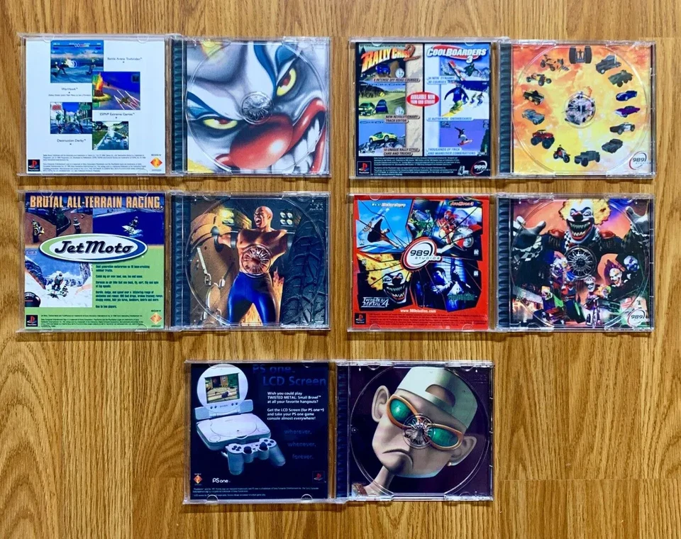 Replacement Game Case - Twisted Metal 1, 2, 3, 4 - No Manual - PlayStation 1 - Image 2 of 3