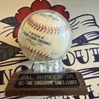Cal Ripken Jr. Autographed Baseball with Display Case