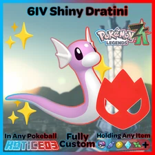 ✨ Shiny Alpha Dratini 6IV + EVs ✨ Pokemon Legends ZA 🚀 Fast 🚀