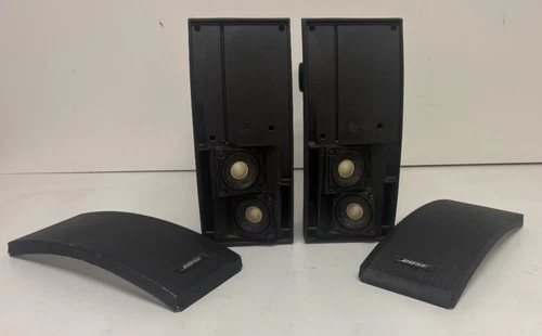 Bose 251 2-Way Environmental/Outdoor Speakers + Mounting Brackets Black GREAT