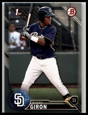 2016 Bowman #BP20 Ruddy Giron Prospects