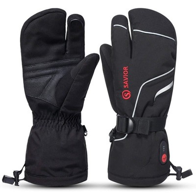Savior Heated Mittens for Men Women, Heated Gloves Unisex Rechargeable Batter...