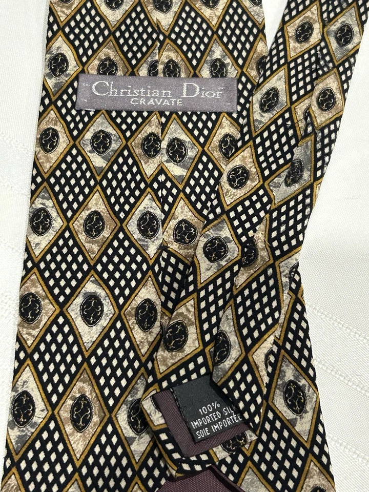 Genuina y única “Corbata Christian Dior 100% Seda”.. - una de su tipo..  Foto 4 de 4